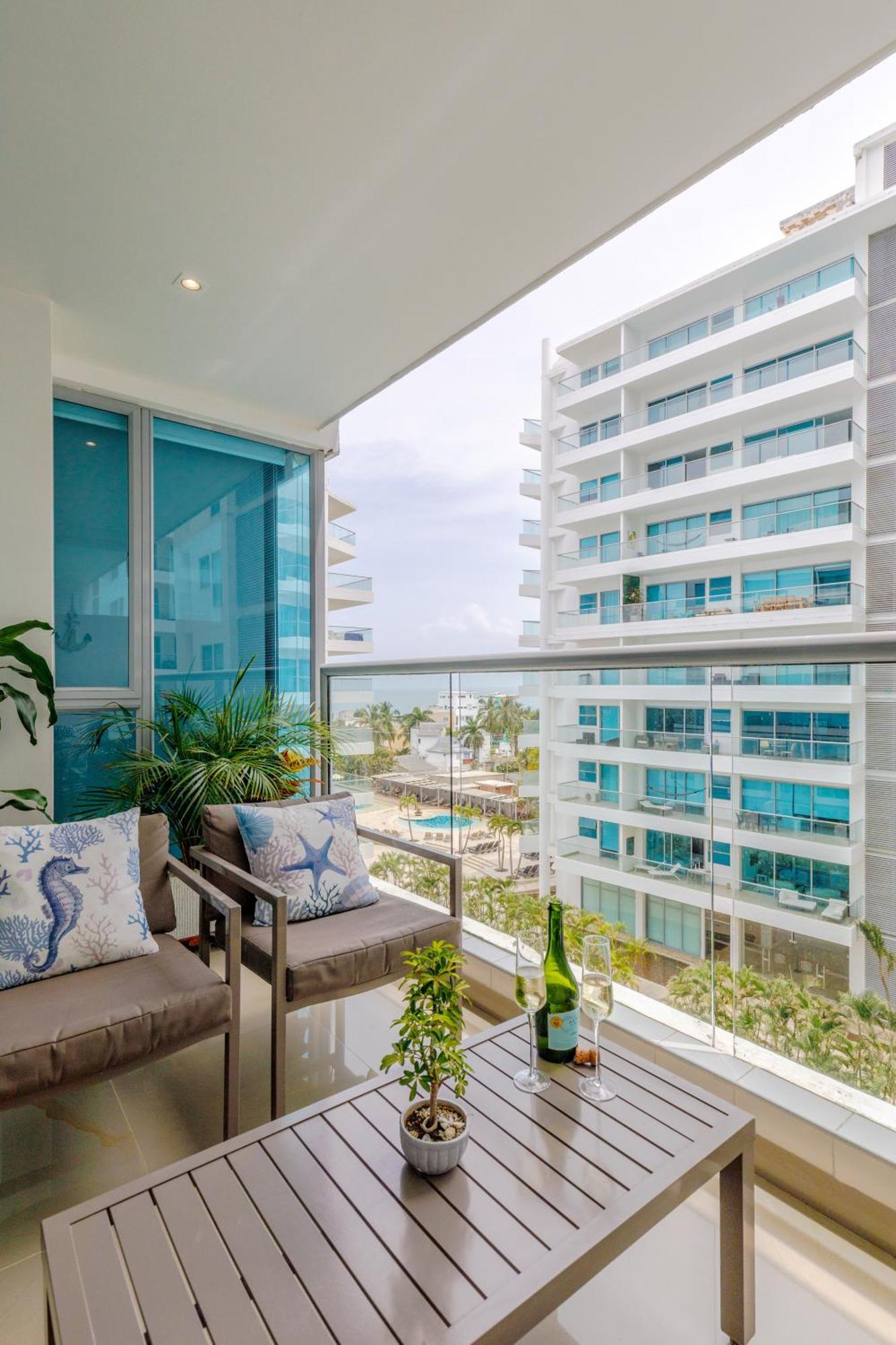 Apartamento Escapada 5 Estrellas Frente Al Mar - Sonest Morros Cartagena